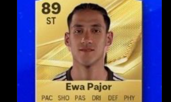 Tak na GRAFIKACH PROMOCYJNYCH wygląda EWA PAJOR na swojej karcie w EA FC 27 xD